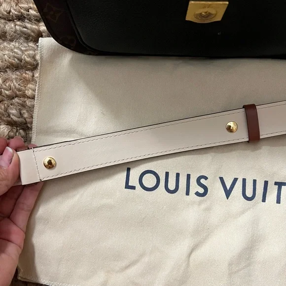 Louis Vuitton Vaugirard Monogram Flap Bag Crossbody Shoulder Designer Purse Noir - Picture 14 of 14